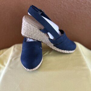 Easy Street Womens Stargaze Wedge Sandals